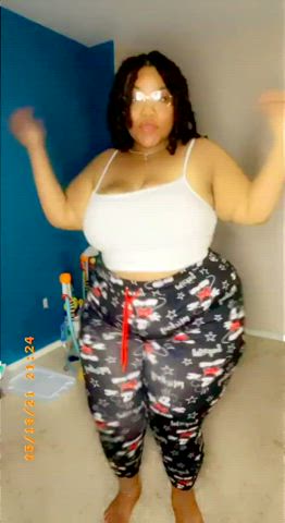 Ass BBW Booty Thick gif