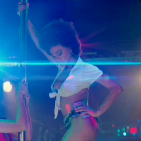 afro ass babe big tits celebrity ebony model strip striptease gif