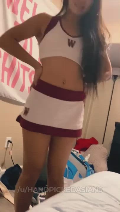 Asianonrice cheerleader