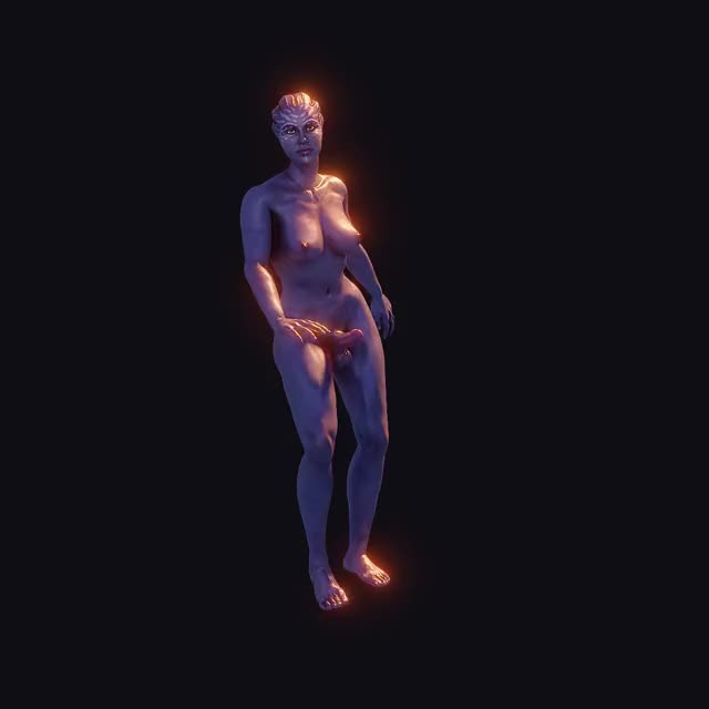 Dancing Futanari Asari