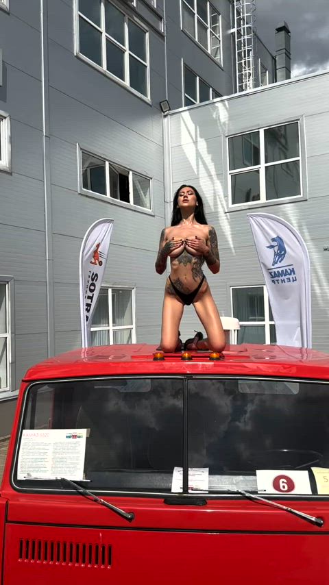 Tanya Bahtina - Car Shoot!