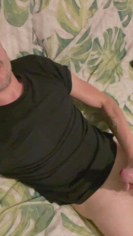 Cumshot Gay Uncut gif