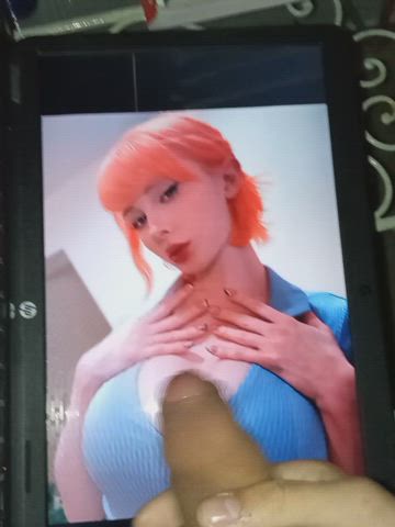 Cum tribute to streamer Meowri