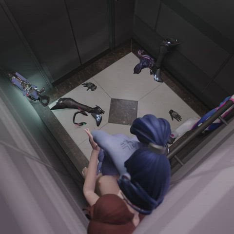 D.Va stuck with Widowmaker: Part Two