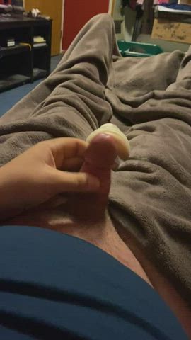 18 Years Old Small dick Cumshot