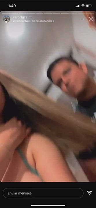 Big Tits Latina Teen gif