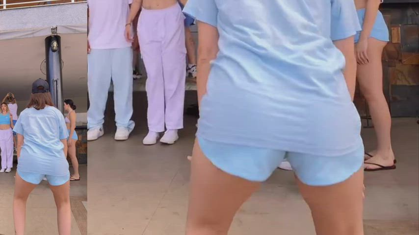 amateur ass cute dance dancing latina teen gif
