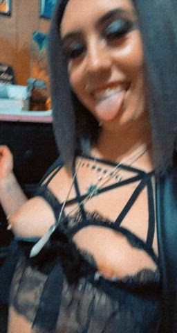 Bouncing Tits Nipple Piercing Pierced gif