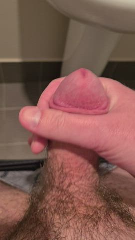 jerk off little dick pov gif