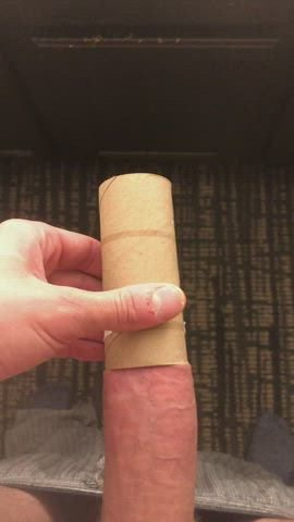 my dick vs a TP roll
