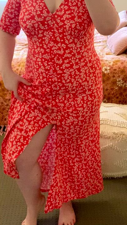 Just a quick sundress reveal and drop for you ❤️