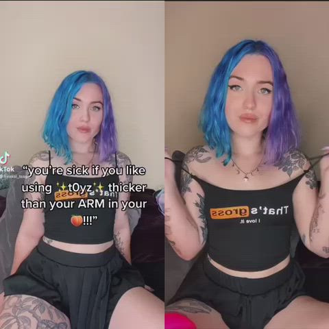 what i post on tiktok vs what i post on reddit ?? sound on!