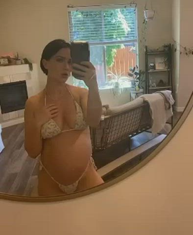 Bikini MILF Mom gif