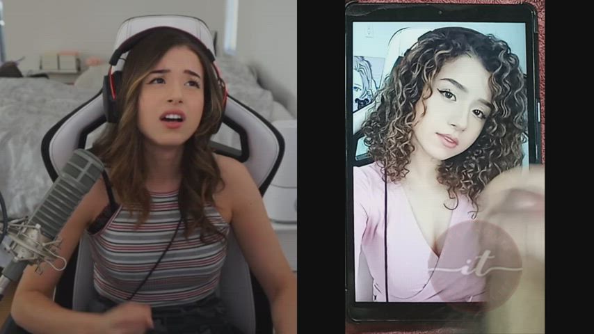 Pokimane lending a hand for her tribute