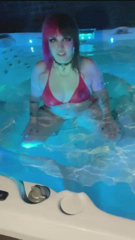 It’s time to party in the hot tub! Also I’m extending my onlyfans sale, 50% off
