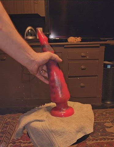 amateur anal booty bubble butt dildo gay hairy ass homemade nsfw solo gif