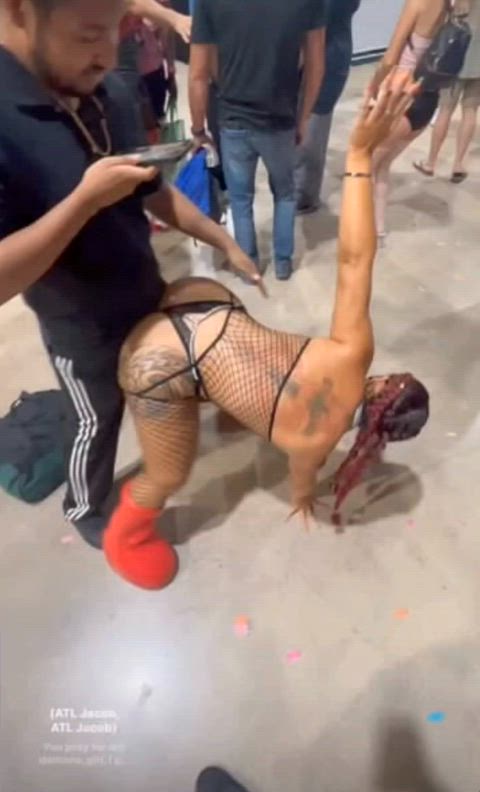 convention thong twerking gif