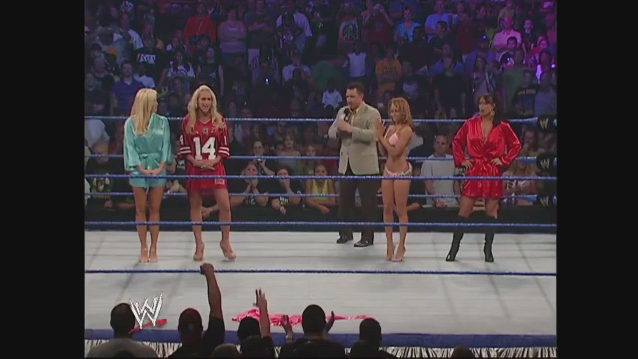 Michelle McCool bikini contest 2007