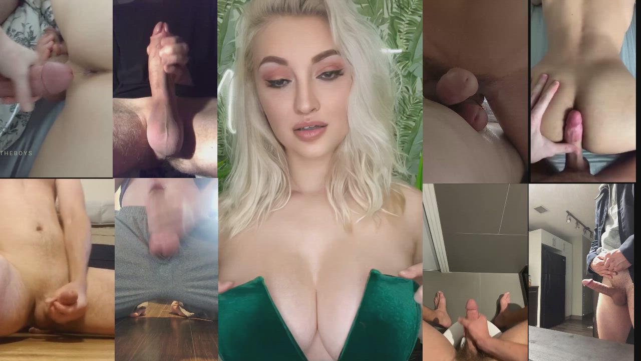 Anna Faith Carlson BabeCock Big Tits Blonde Cum Frotting gif