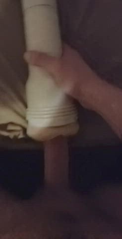 fucking fleshlight with my thick penis