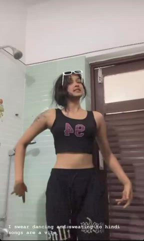 dancing desi indian teen gif