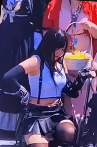 asian cosplay cumshot fit geek jerk off rule34 thick tifa lockhart tribute cum-tributes