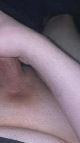 cumshot jerk off thick cock gif