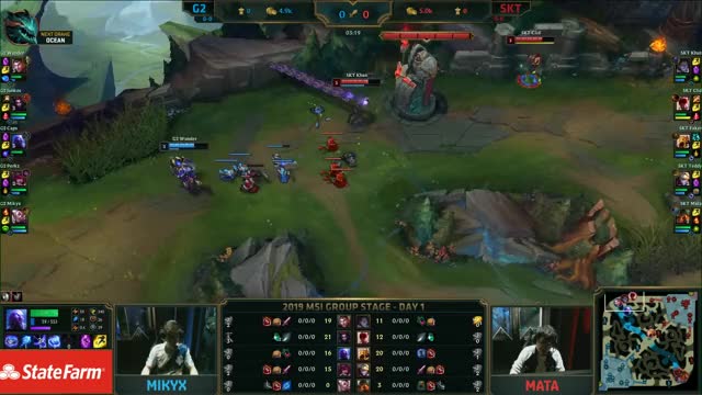 G2 eSports vs SK Telecom T1 BOT