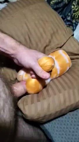 Trying to hold back and still cumming hard