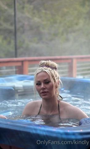 Blonde Pool Tits gif