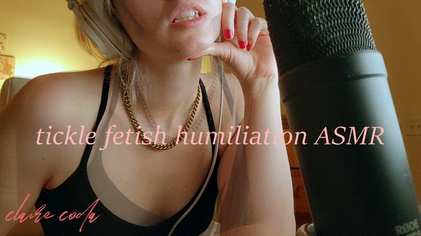 tickle fetish humiliation ASMR