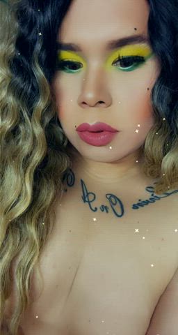 BBW Crossdressing Femboy Latina Trans gif