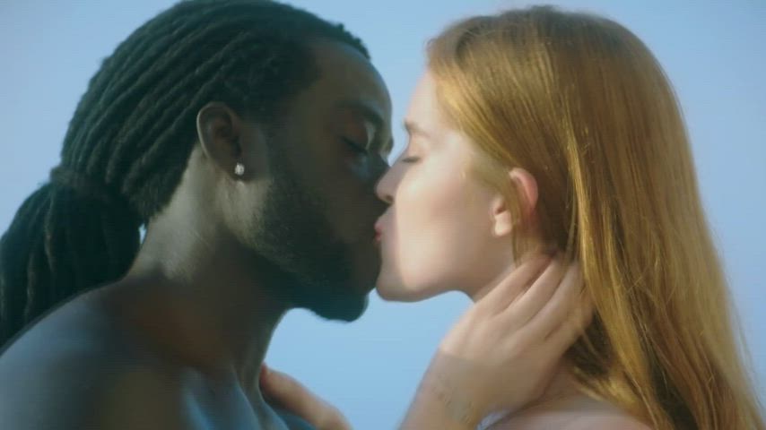Dirty Talk Humiliation Interracial Kissing Virgin gif