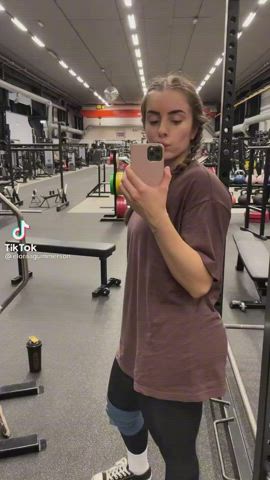 Booty Gym Leggings Pawg TikTok gif