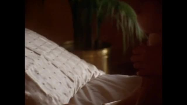 Krista Allen - Emmanuelle: Concealed Fantasy - having sex riding on bed, poor lighting
