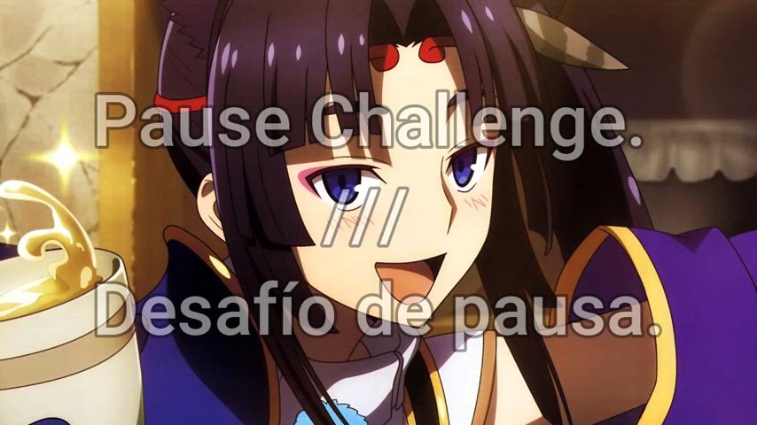 animation anime challenge cute flashing funny hentai rule34 tits topless gif