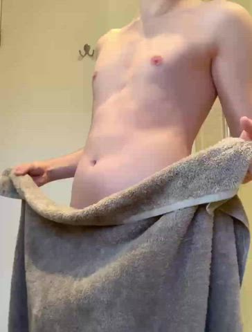 big balls big dick shower strip twink wet cock gif