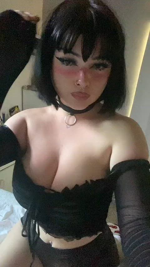 [f4M] Fuck me, use me, rape me. Breaking the local goths mind until she's addicted