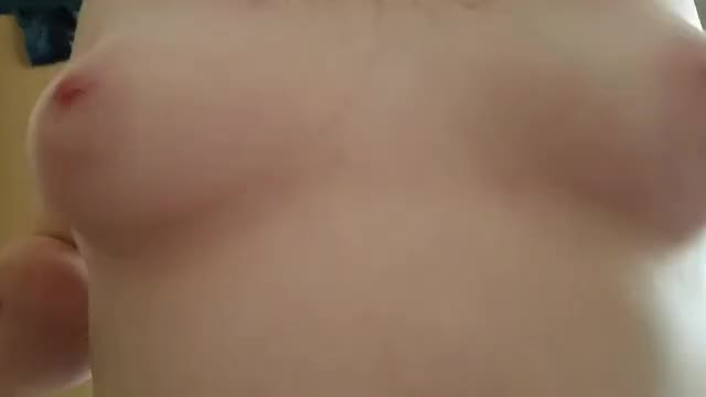 My wife's nipples. I love the way her tits bounce when she rides me.