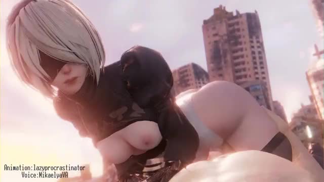 2B on top (LazyProcrastinator/Mikaelya) [NieR:Automata]