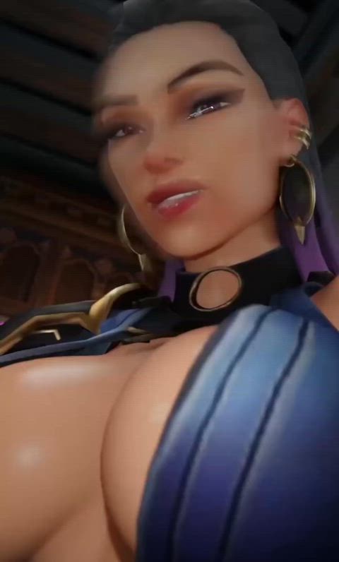 3d animation futanari gif