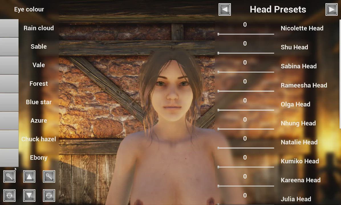 Hey, Reddit. What do you think about using sliders to create a character?