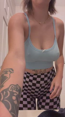 21 Years Old Ass Ass Spread Big Tits Bouncing Tits Skinny Titty Drop White Girl gif