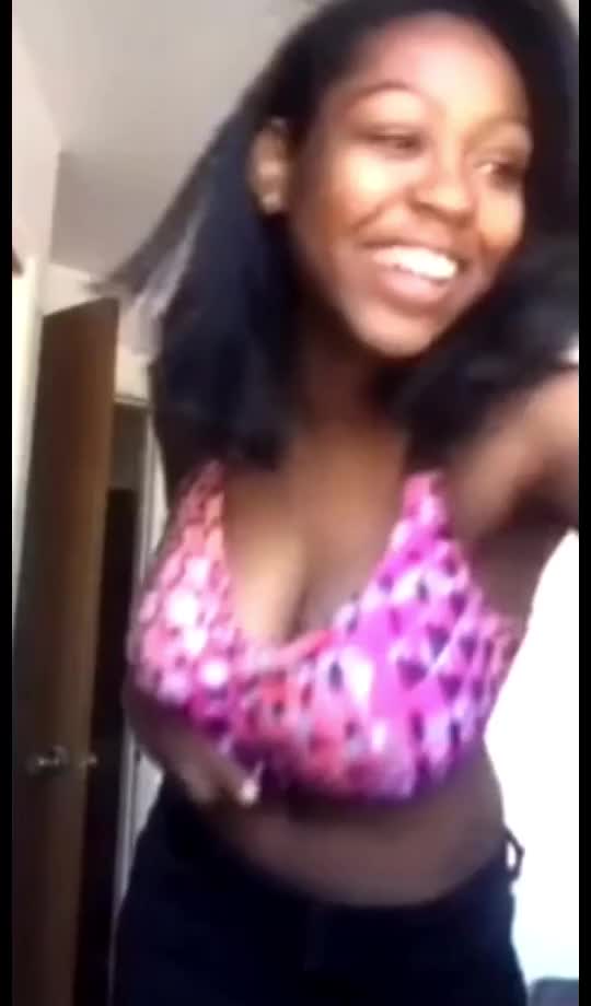 Hot Black Girl Tits