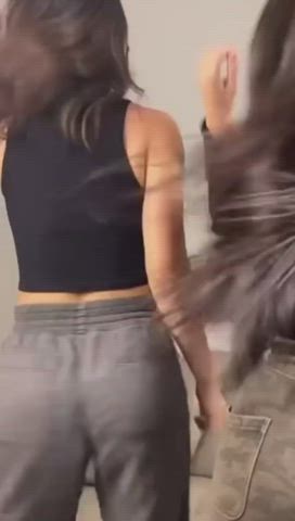 Brazilian Brunette Bubble Butt Dani Sensual gif