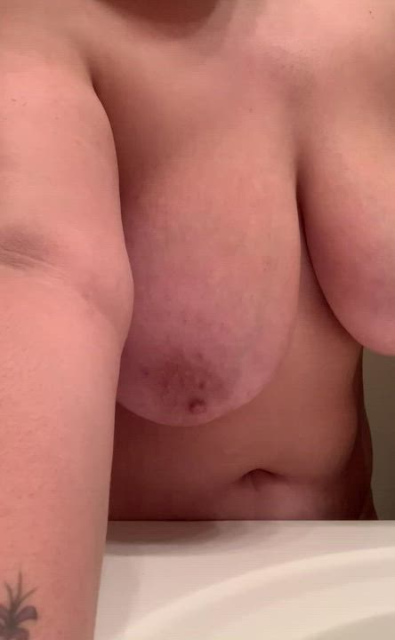 BBW Chubby Tits gif