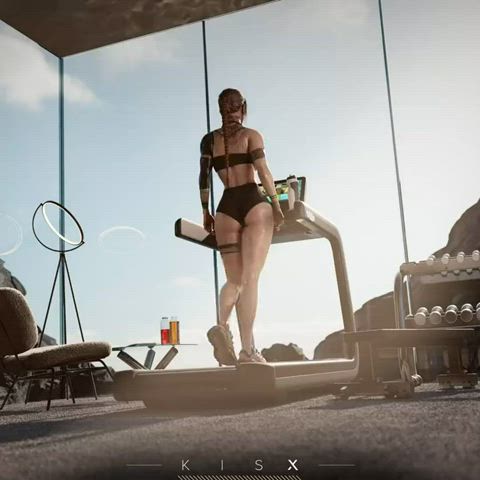 Lara Croft - "Cardio Session" (KisX) [Tomb Raider]