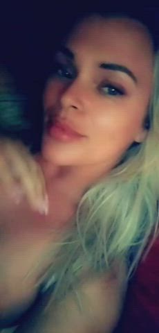 big tits blonde pierced gif