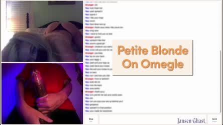 I Found a Petite and Sensual Blonde on Omegle