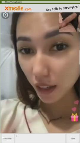 cock shock indonesian reaction teen webcam gif